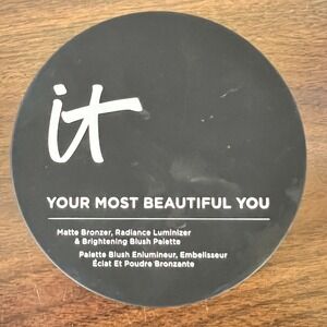 IT Cosmetics Your Most Beautiful You Matte Bronzer Luminizer Brightening Blush